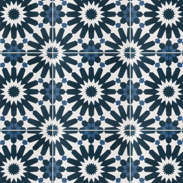 Erizo Blue - Cement Tile