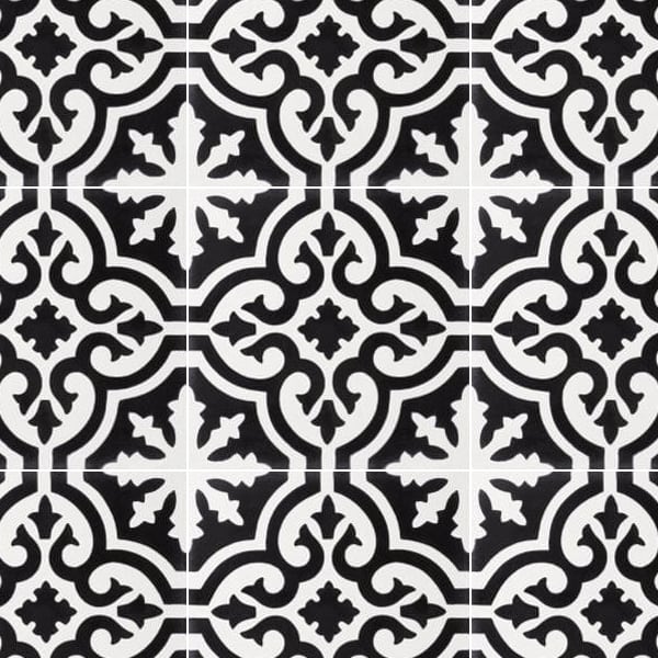 Havana Black - Cement Tile