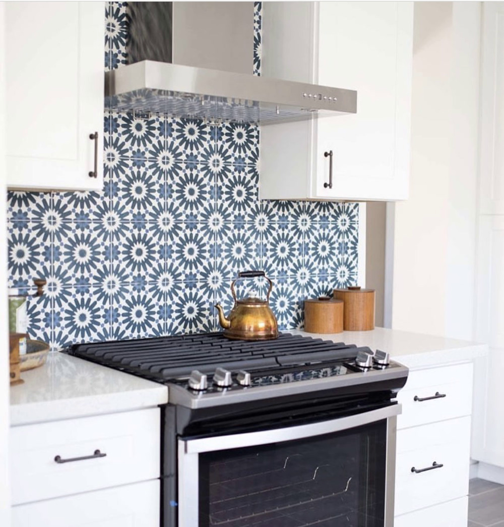 Cement Tile Backsplash - Find Your Statement Piece