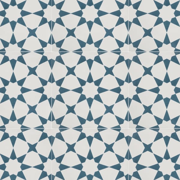 Estrella Blue - Cement Tile