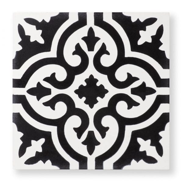 Sample: Havana Black - Cement Tile