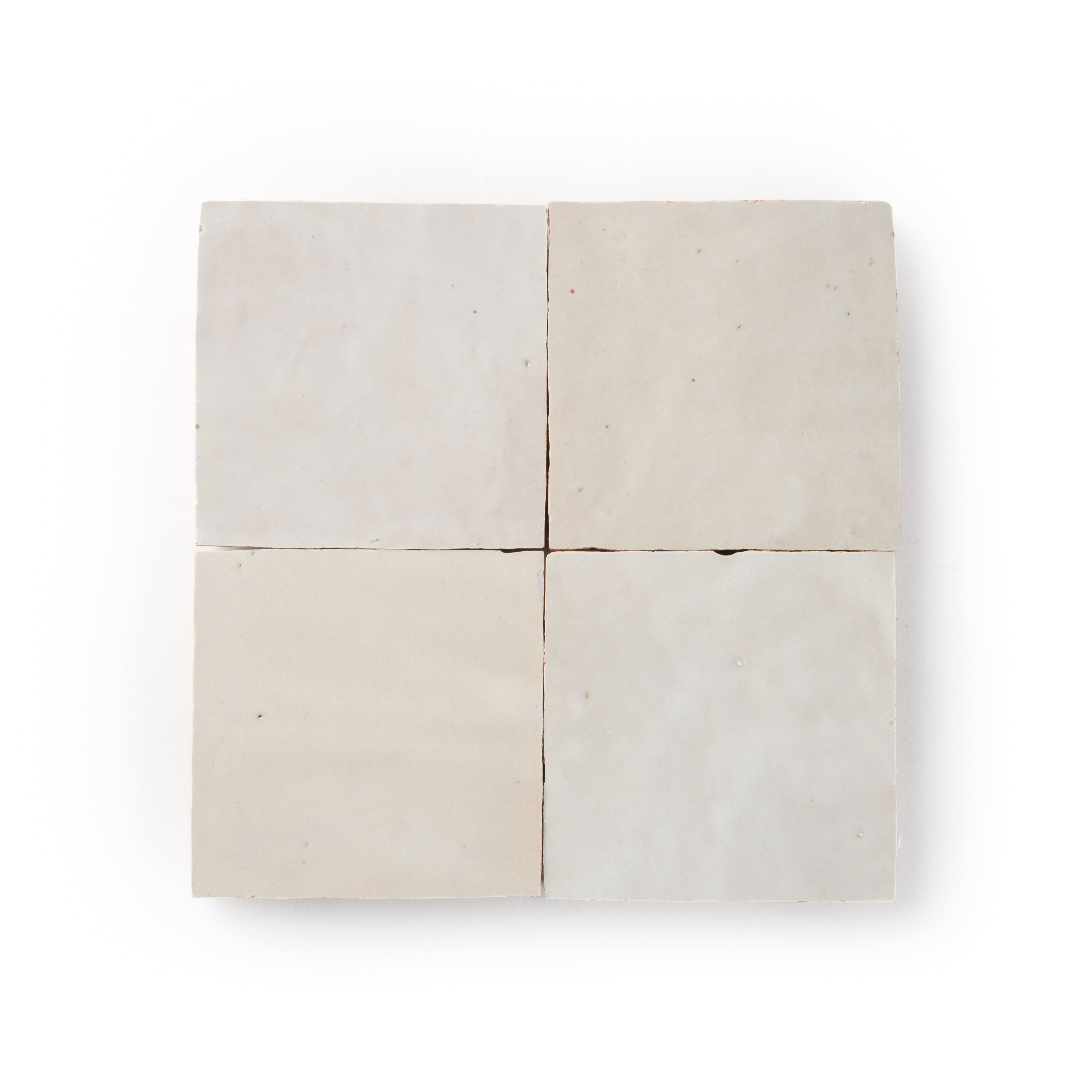 Sample: Natural White - Zellige 2"x2" | Riad Tile