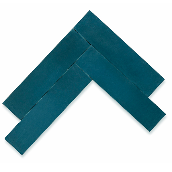 2x8蓝色水泥瓷砖