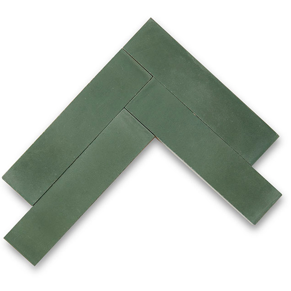 2x8绿色水泥瓷砖