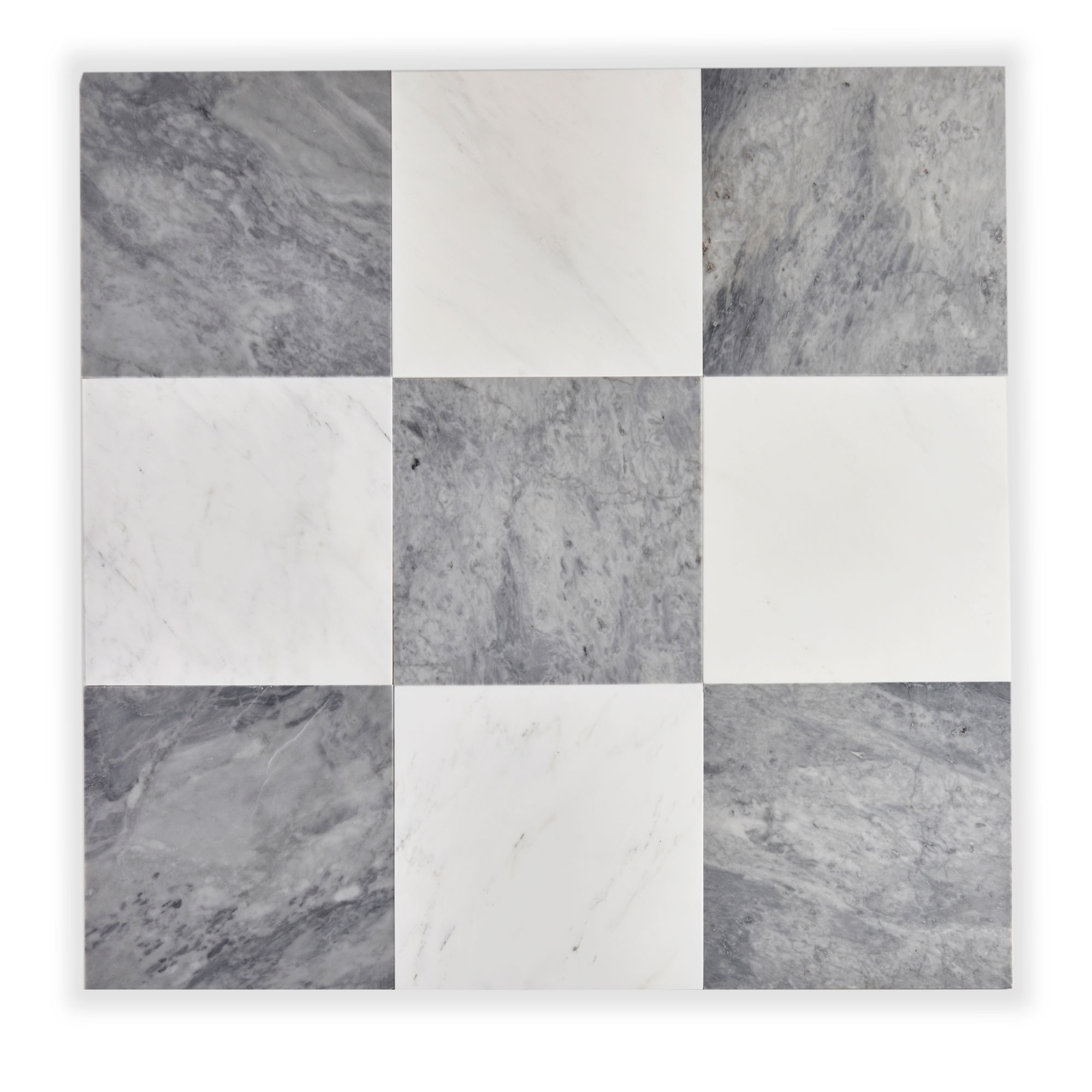 Casablanca Carrara & Bardiglio Grey Marble - Honed - 12
