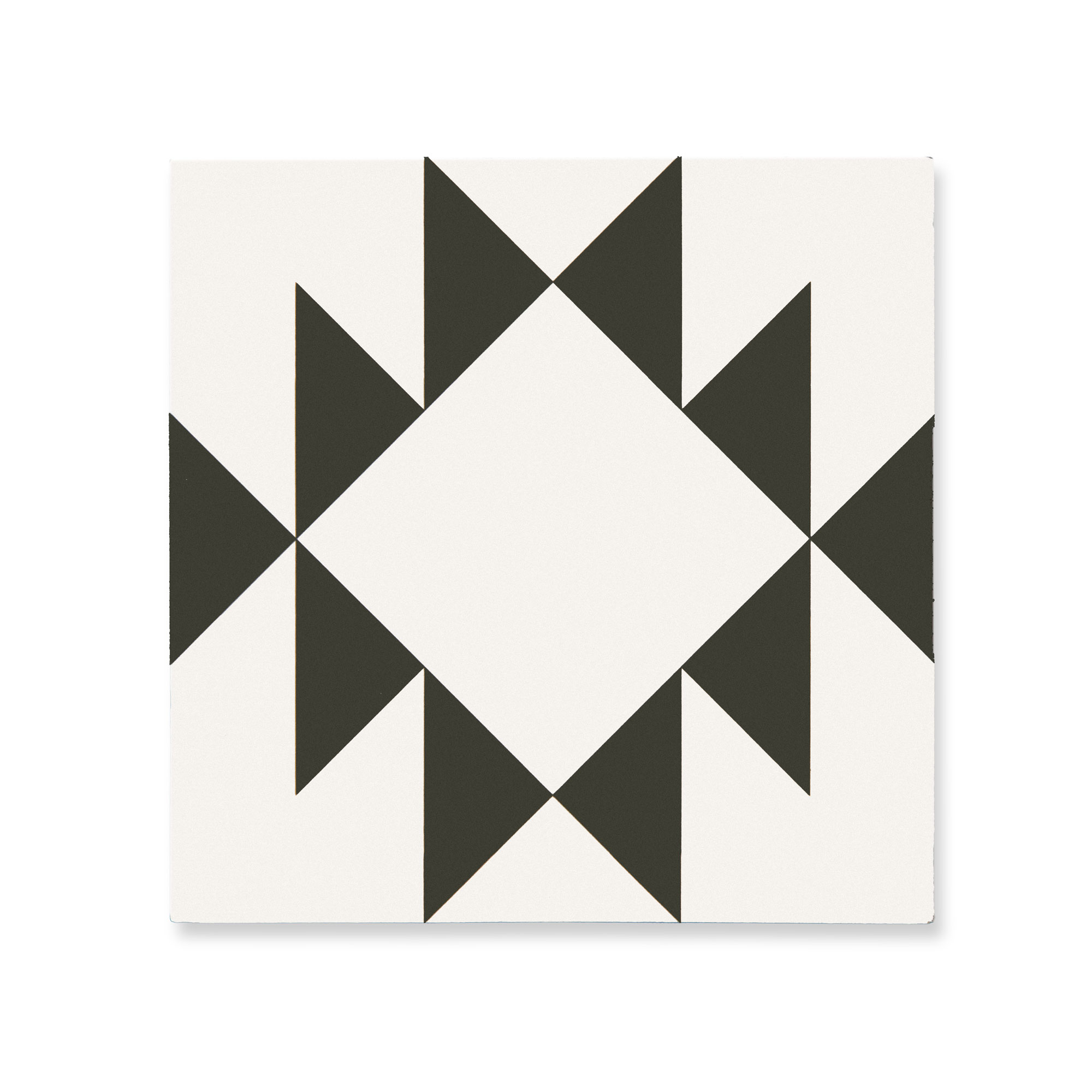 Sample: Western White & Black - Ceramic Tile