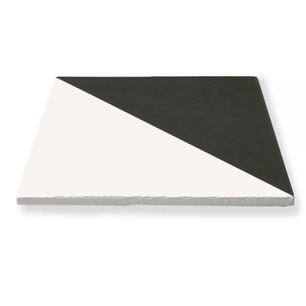 Sample: 50/50 Black & White - Ceramic Tile