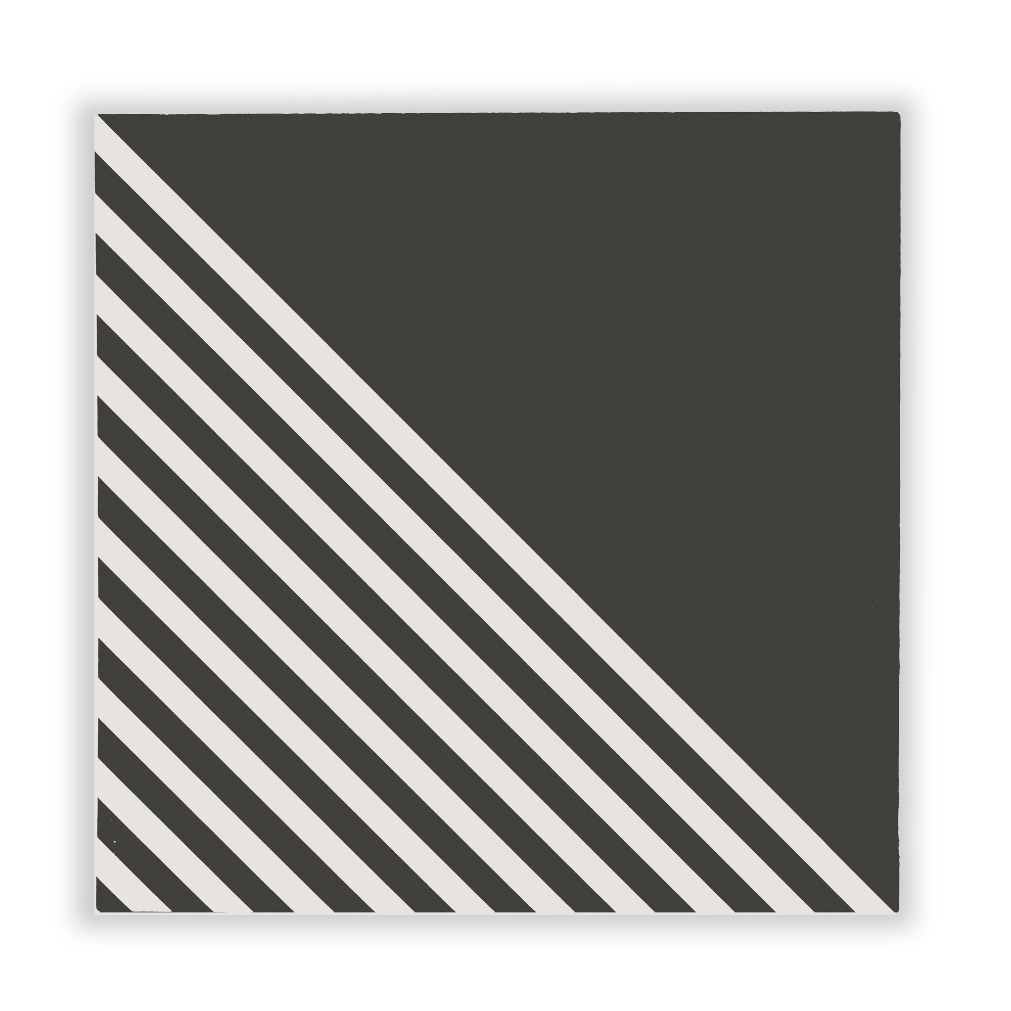 Sample: Nomad Black & White - Ceramic Tile