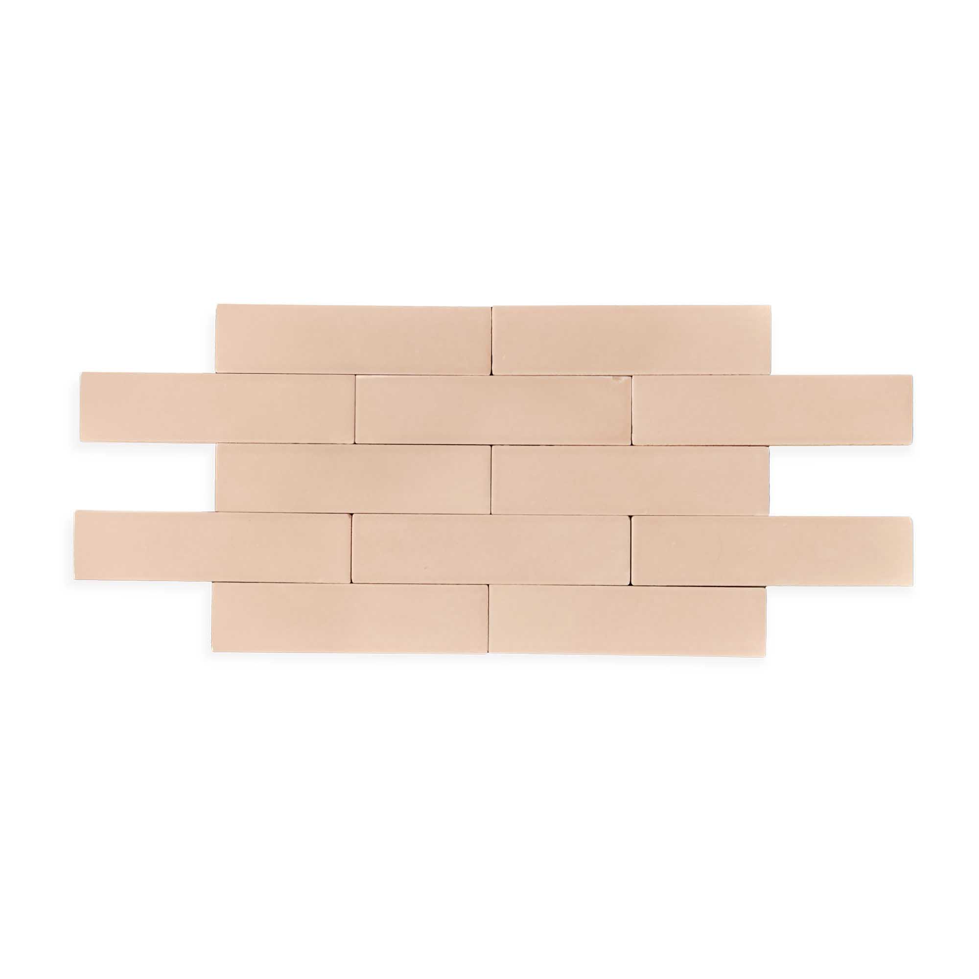 2x8 Petal - Matte - Ceramic Tile