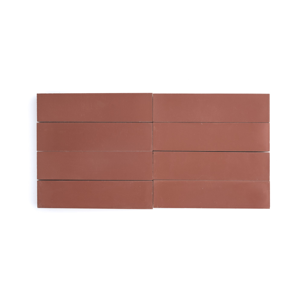 2x8 Merlot - Cement Tile