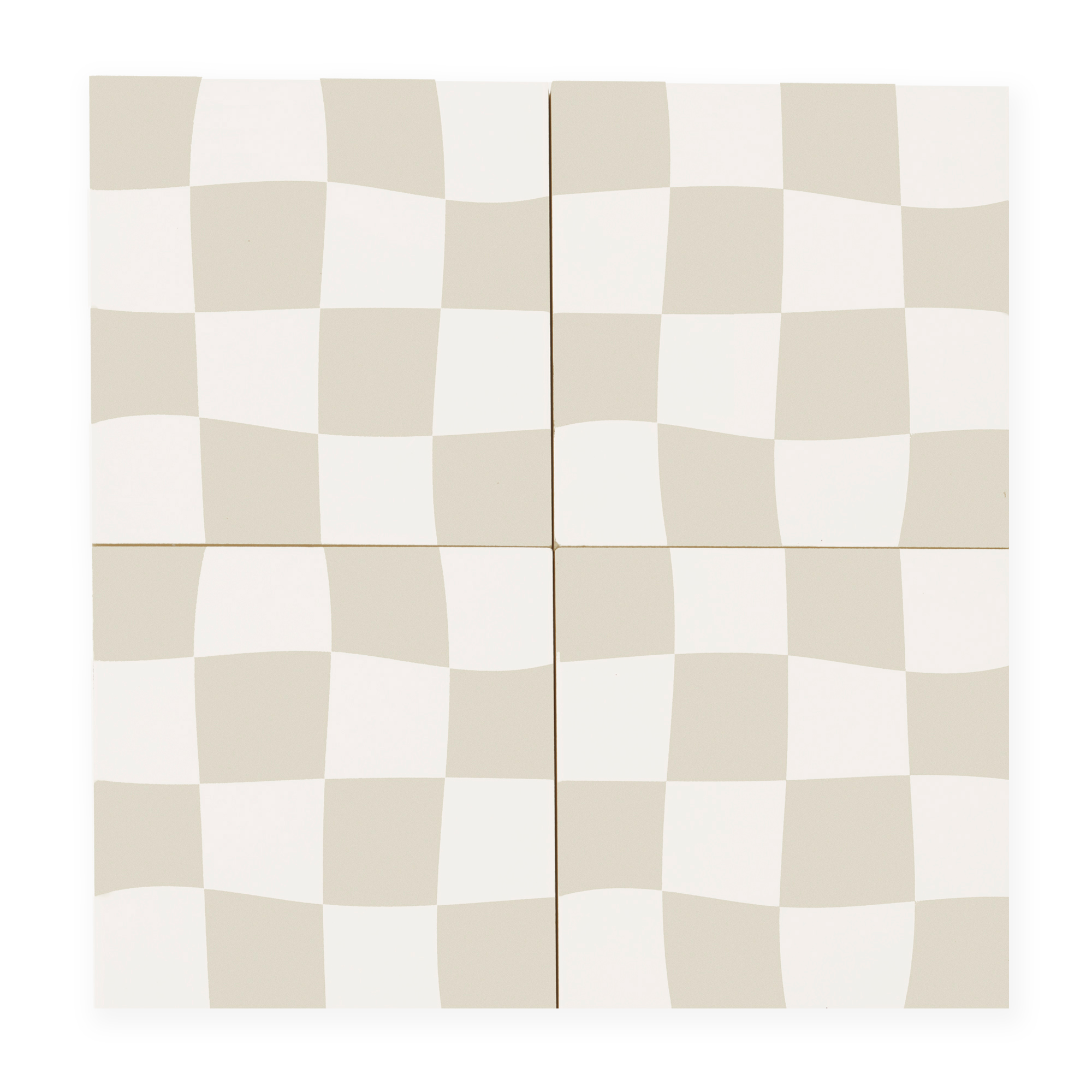 Drunken Checkerboard Putty - Ceramic Tile