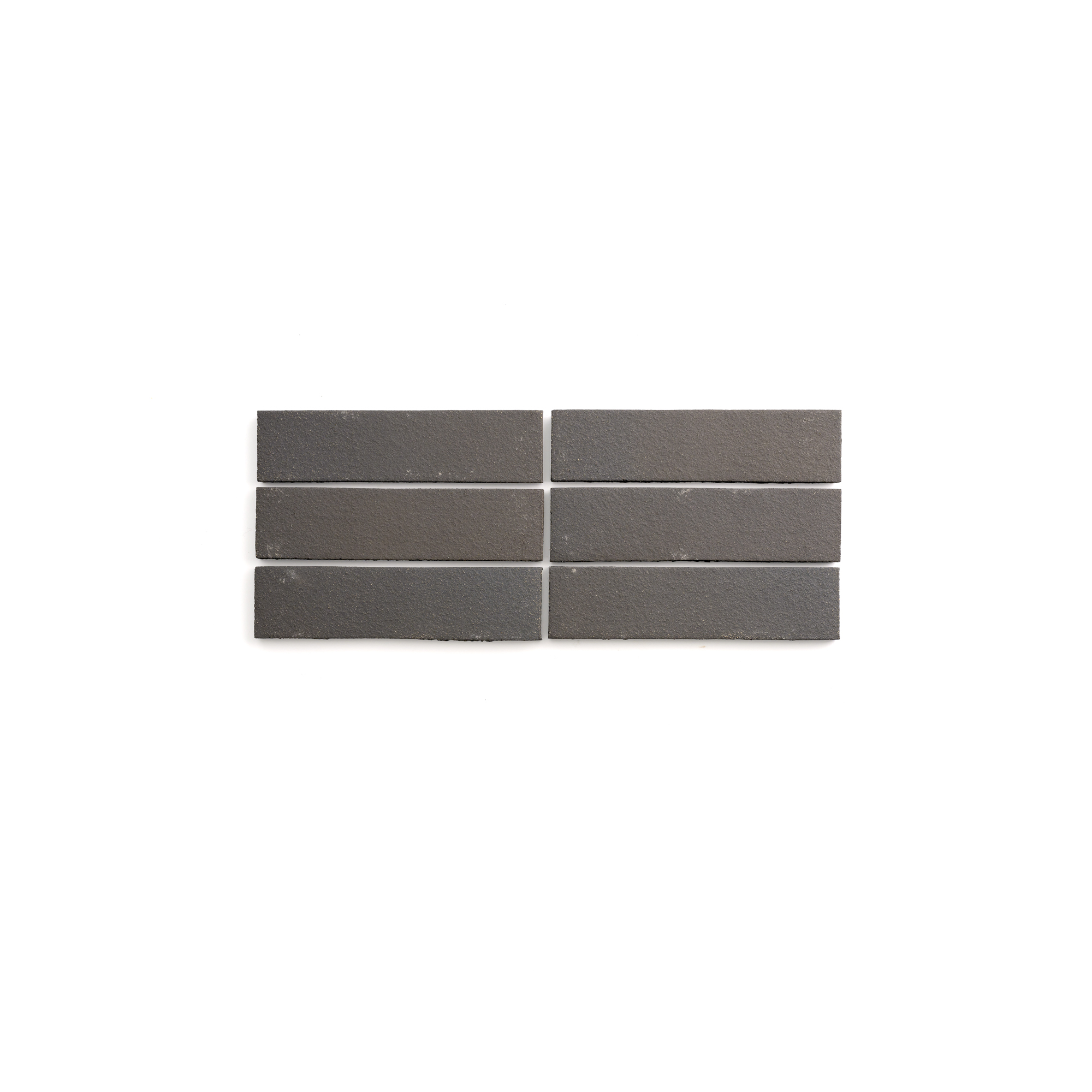 Sample: Black Terracotta Tile - 2x8 (1 sample=2 tiles)