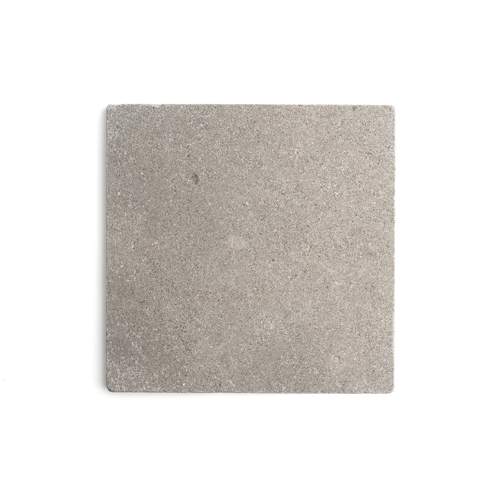 Sample: 12x24 Azru Grey Moroccan Limestone - Tumbled & Honed (Sample 1 - 6